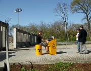 2011 April Harmonium bei der Mahnwache